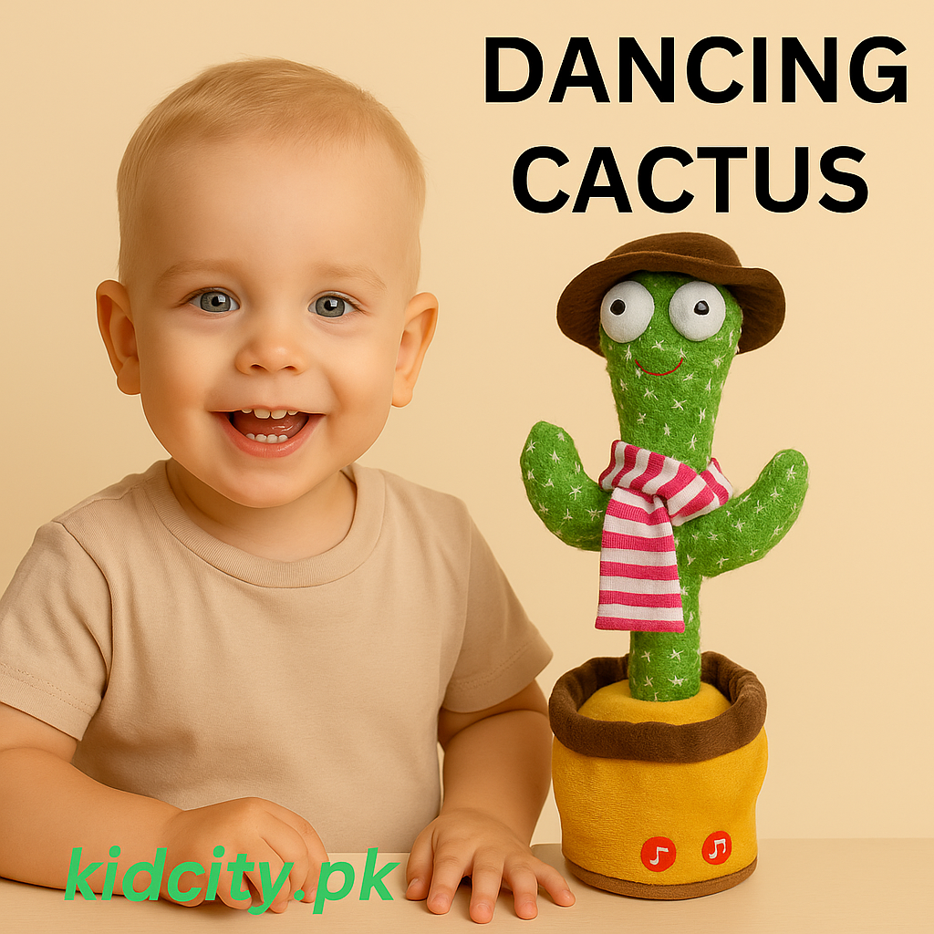Dancing & Singing Cactus Plush Toy – Kid City PK