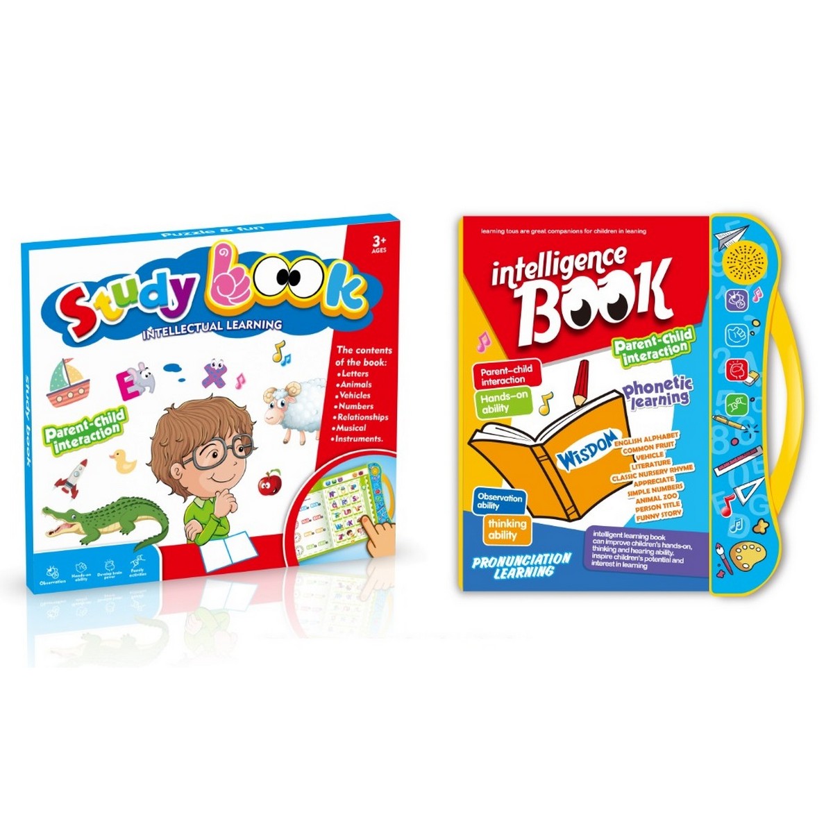 Musical Educational Learning Workbook for Kids (Ages 3–6) – Sound & Study Book | KidCity.pk