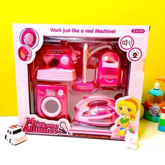 My Home Alliance Household Pretend Play Set for Kids – Realistic Cleaning & Home Tools | KidCity.pk