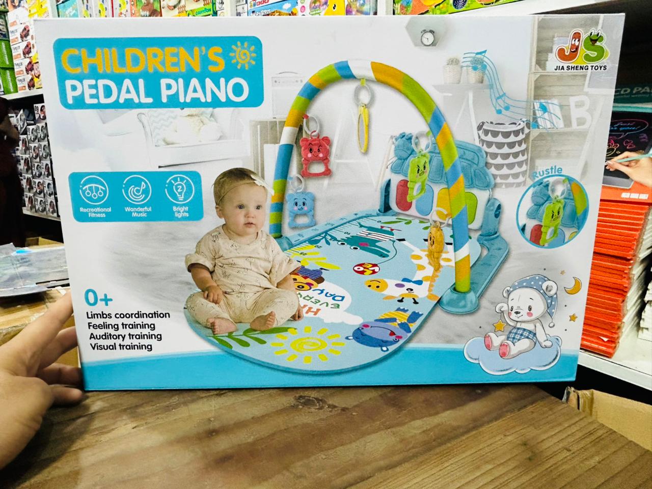 Children’s Pedal Piano Toy – Musical Learning Keyboard for Kids with Lights, Sounds & Fun Songs | KidCity.pk
