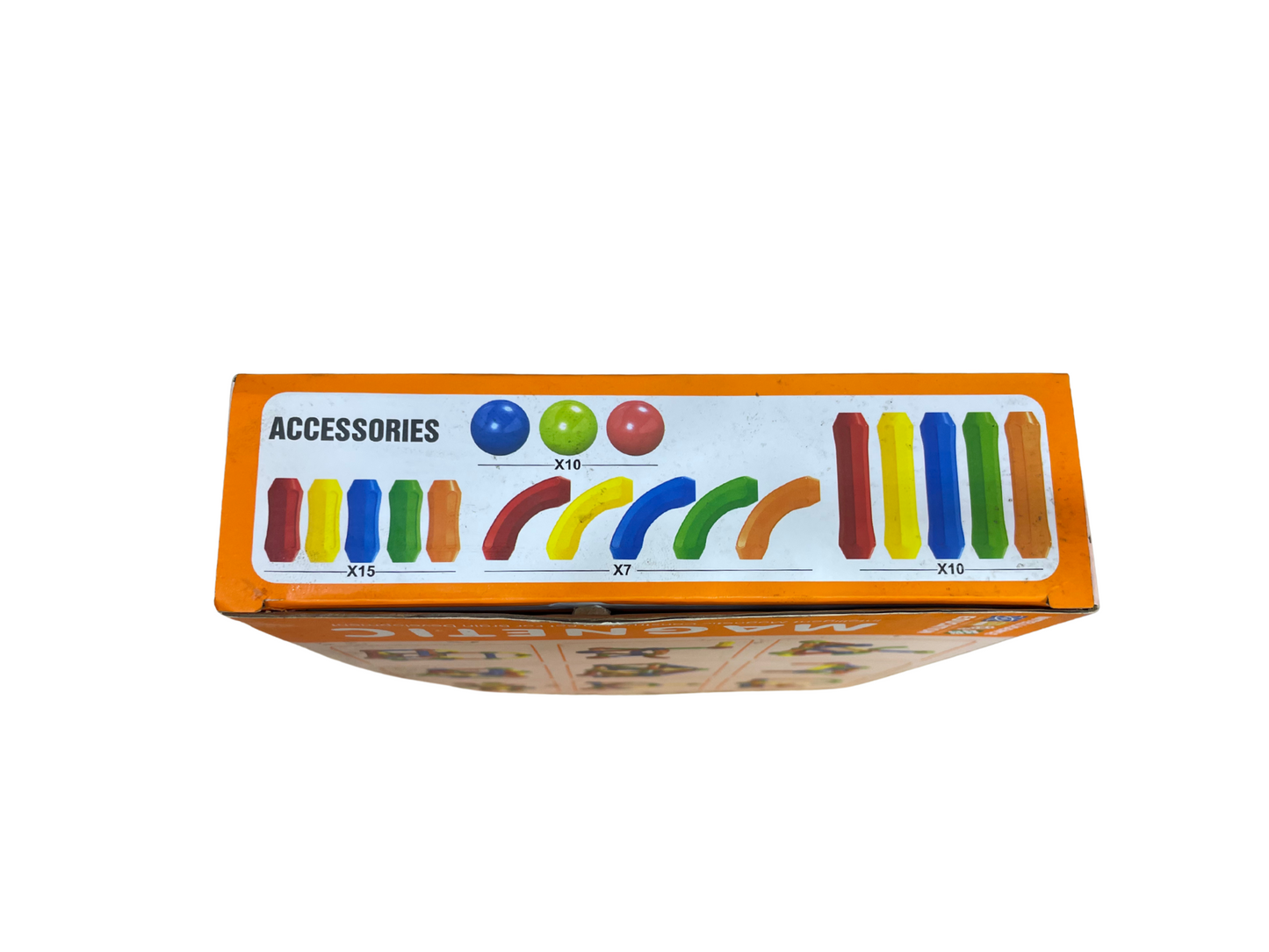 Magnetic Intelligent Construction Set – 42 Pcs Brain Development Building Toy for Kids