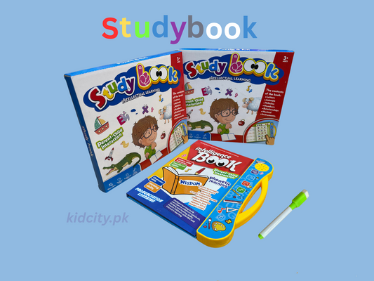 Musical Educational Learning Workbook for Kids (Ages 3–6) – Sound & Study Book | KidCity.pk